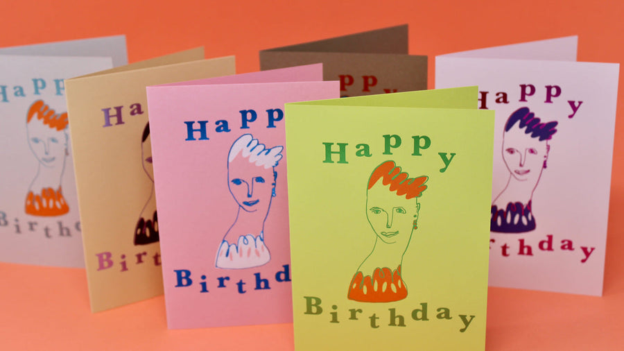 Birthday Portrait Card