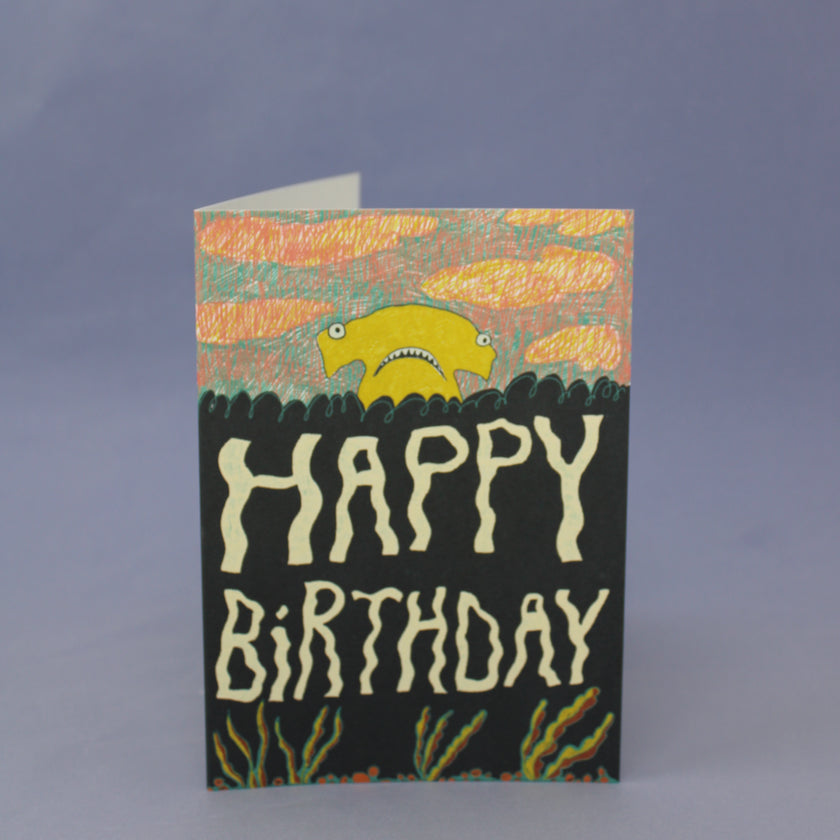 Happy Birthday Hammerhead Card