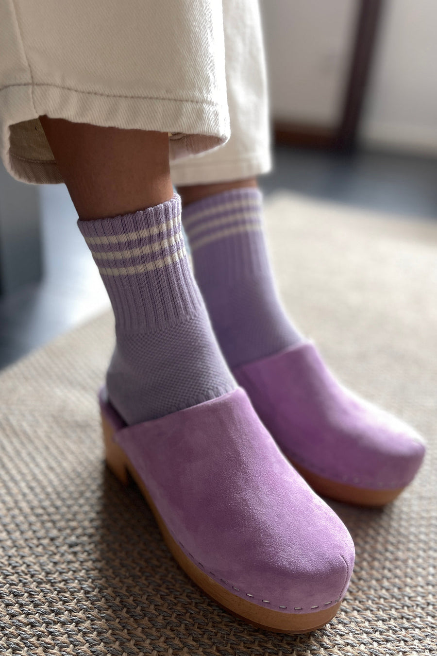 Girlfriend Socks in Iris