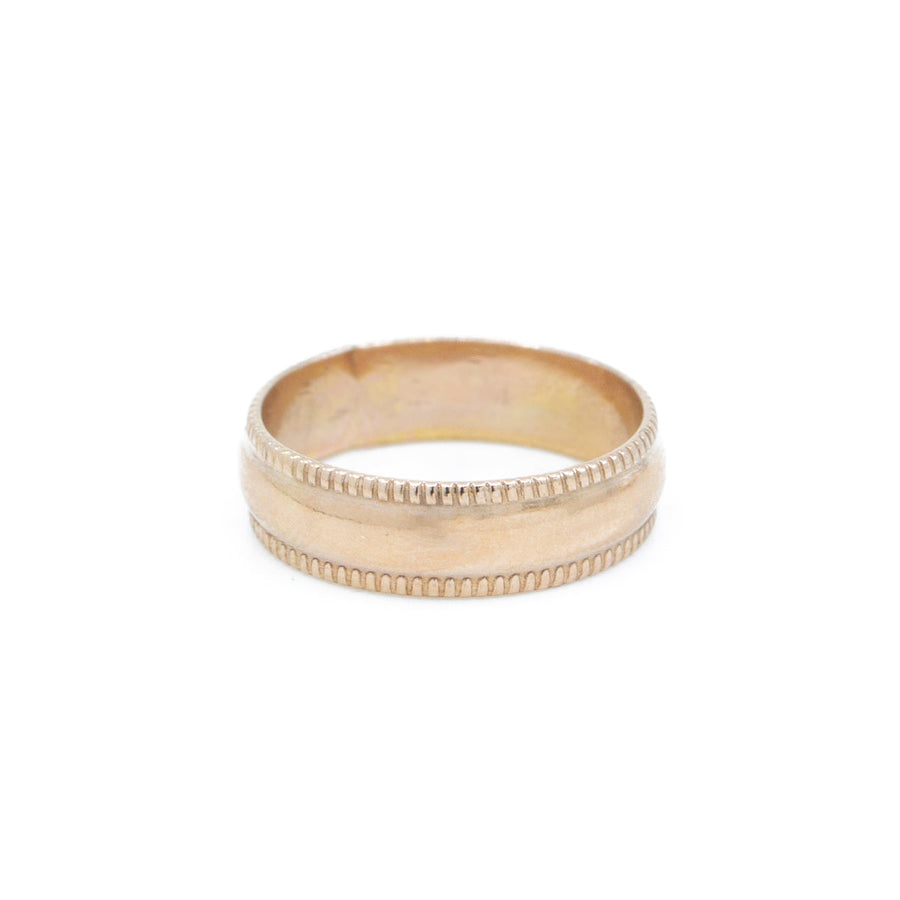 Juno Wide Band Ring in Sterling Silver