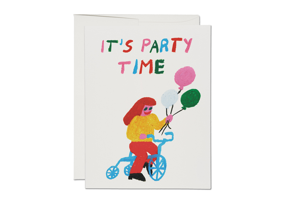 Party Time Tricycle Card