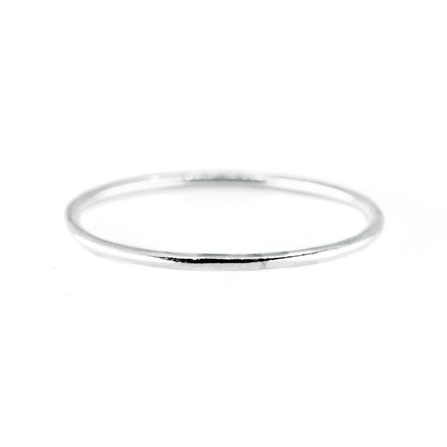 Smooth Stacking Ring in Gold-Filled or Silver