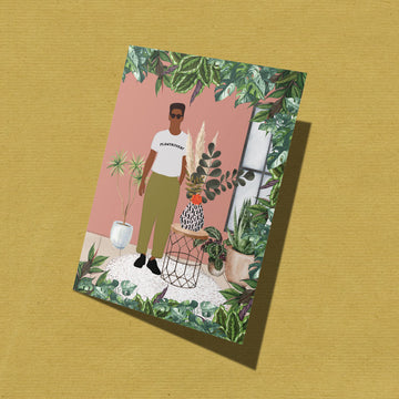 Plantrovert Art Card
