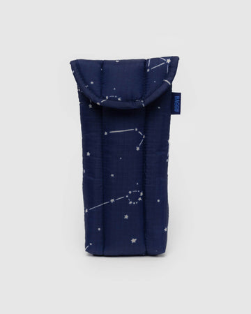 Puffy Glasses Sleeve in Constellation Midnight
