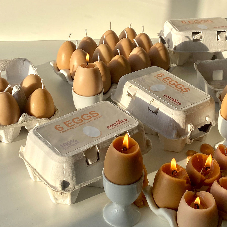 Egg Candles - Carton of 6