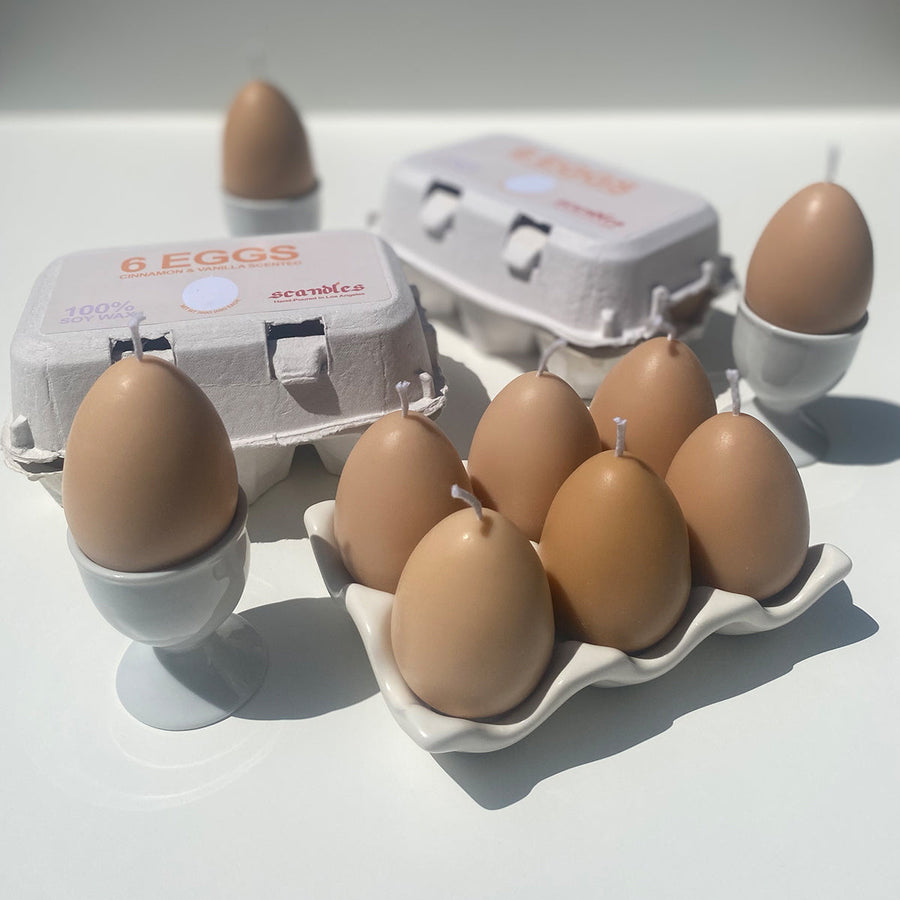 Egg Candles - Carton of 6