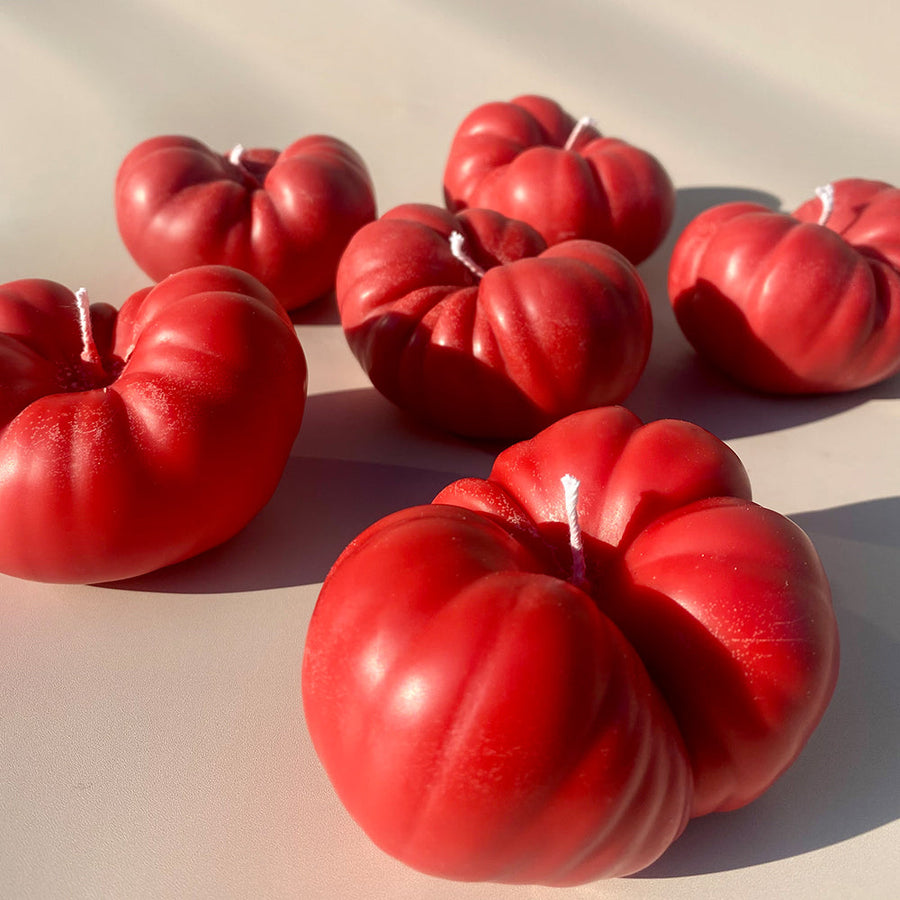 Heirloom Tomato Candle in Red