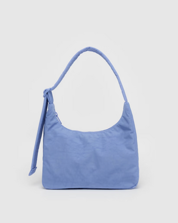 Mini Nylon Shoulder Bag in Cornflower