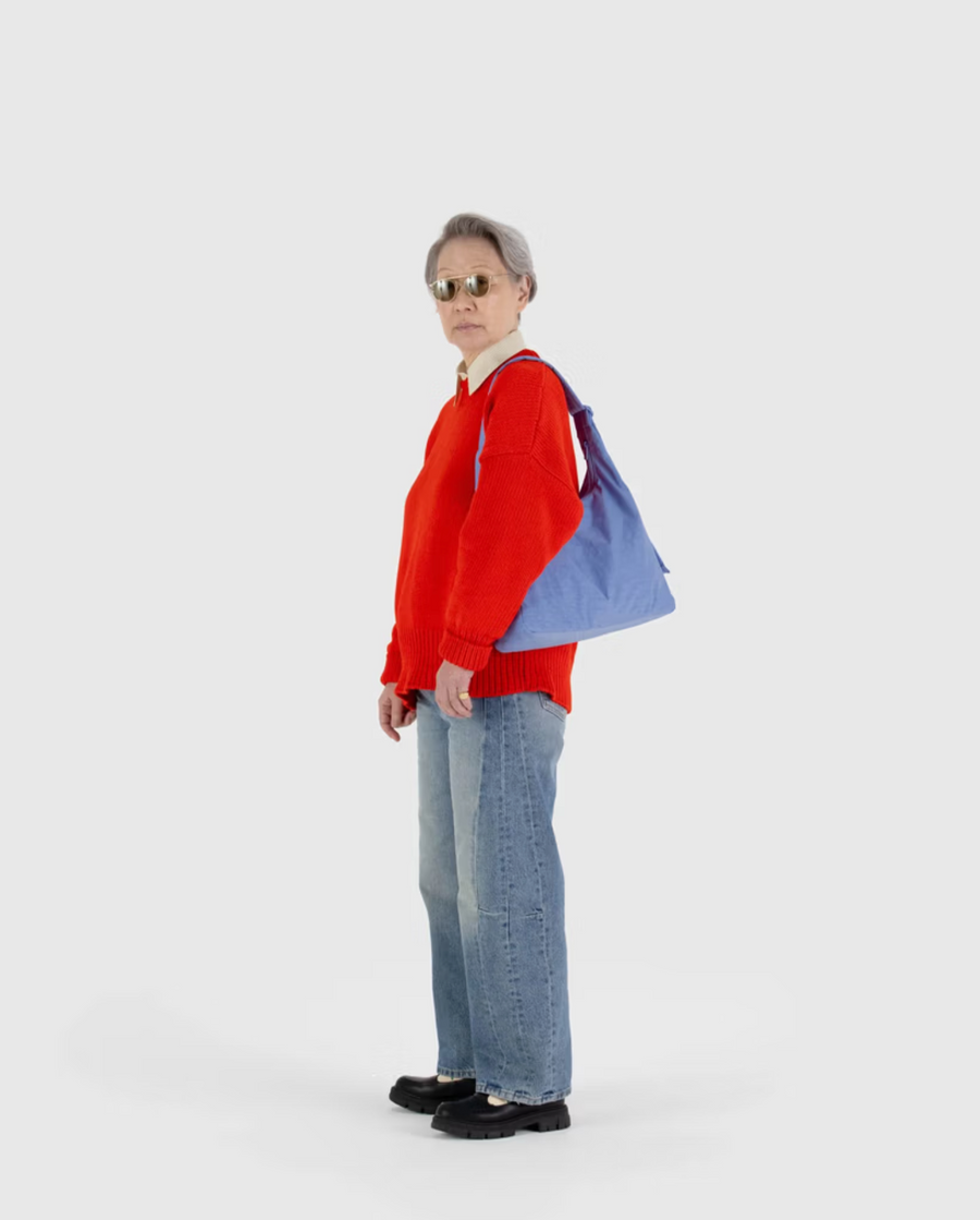 Nylon Shoulder Bag in Cornflower