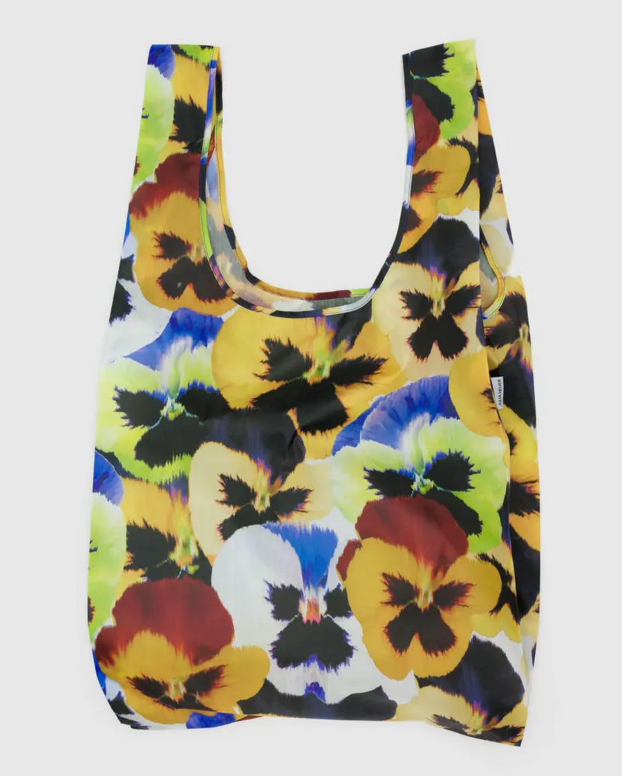 Big Baggu Reusable Bag in Pansy