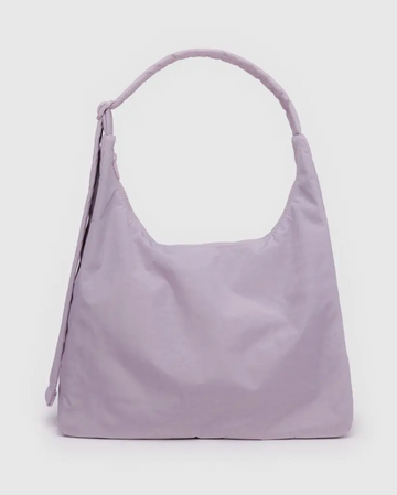 Nylon Shoulder Bag in Dusty Pink