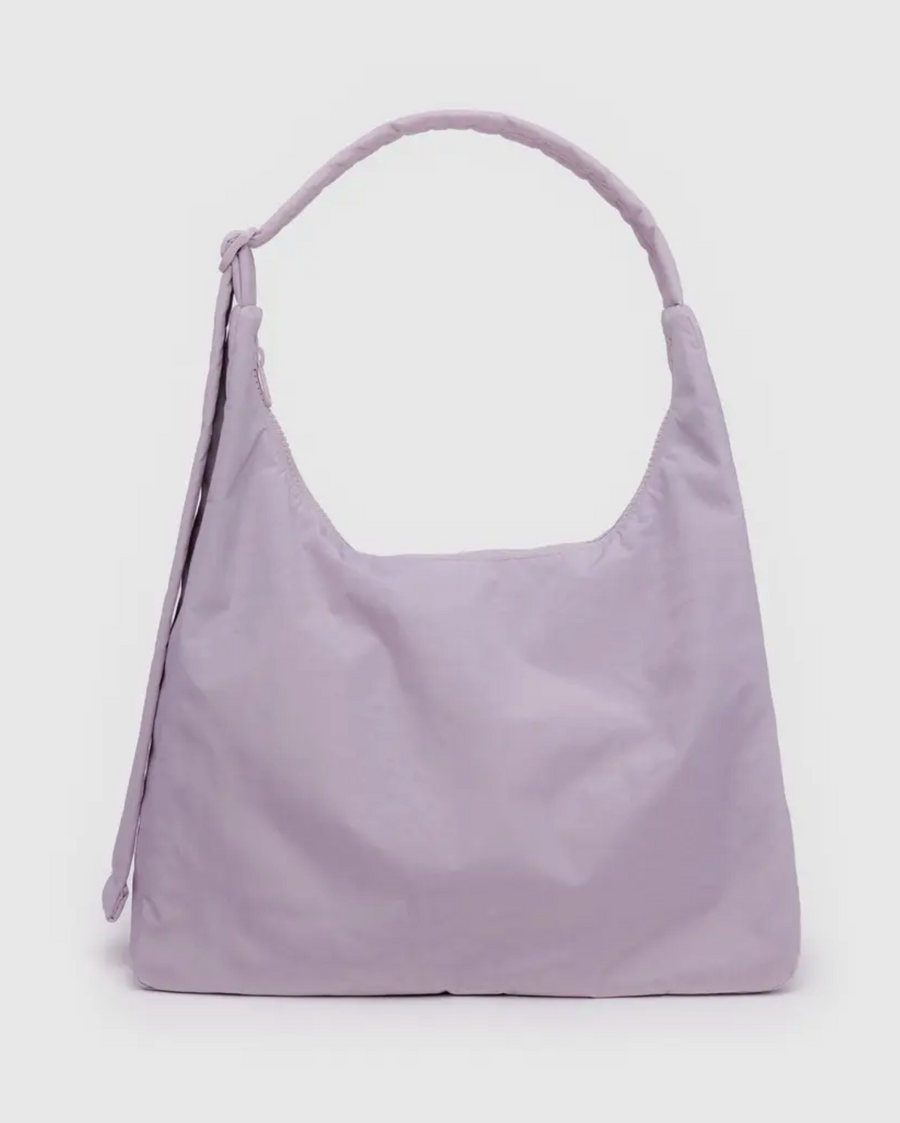 Nylon Shoulder Bag in Dusty Pink