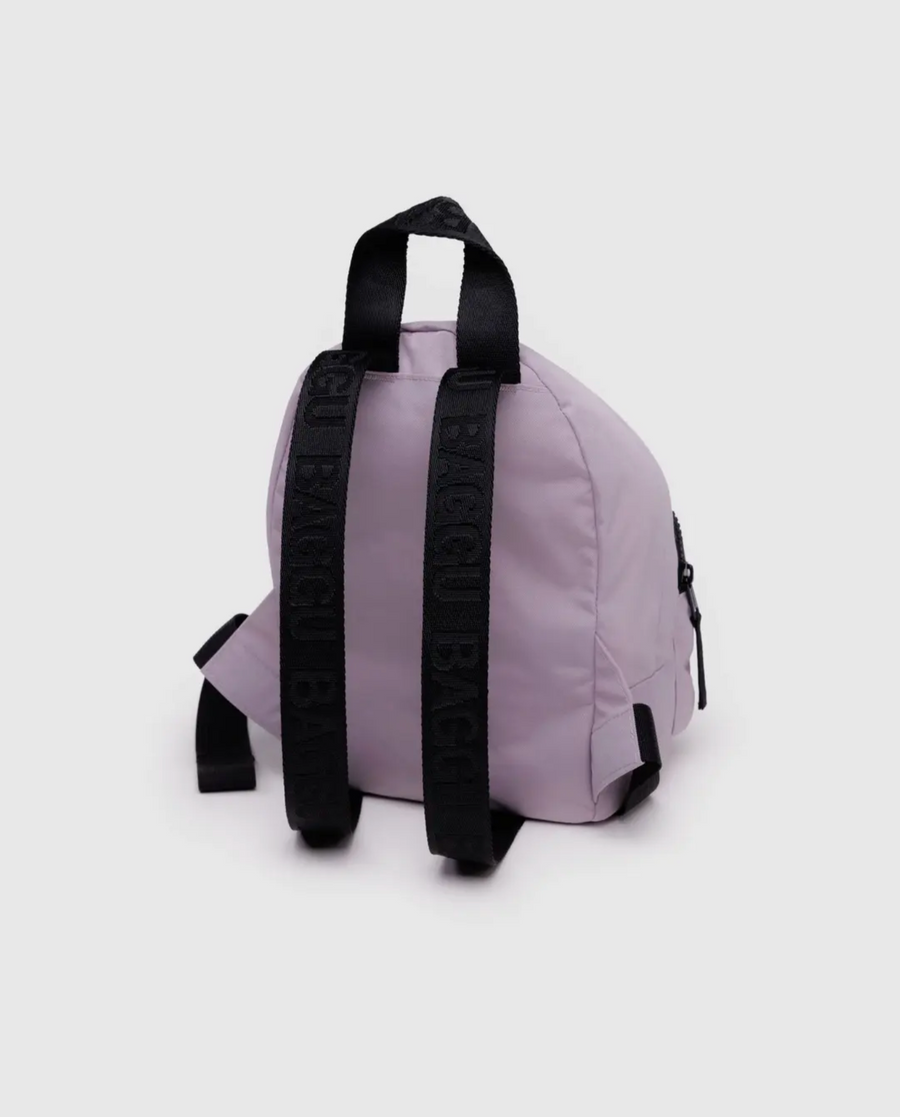 Mini Nylon Backpack in Dusty Pink