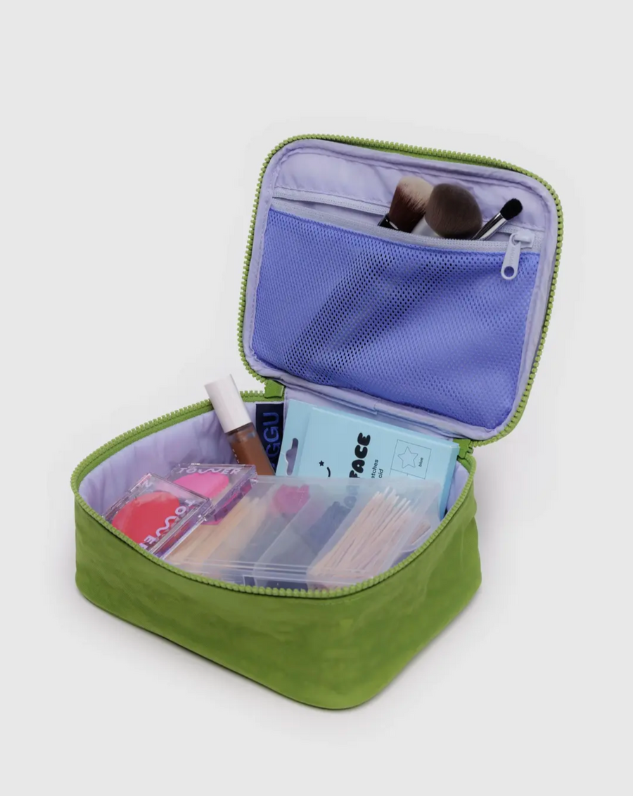 Small Cosmetic Case in Green Juice