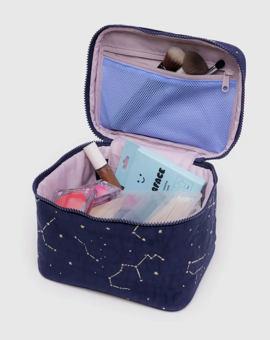 Large Cosmetic Case in Constellation Midnight