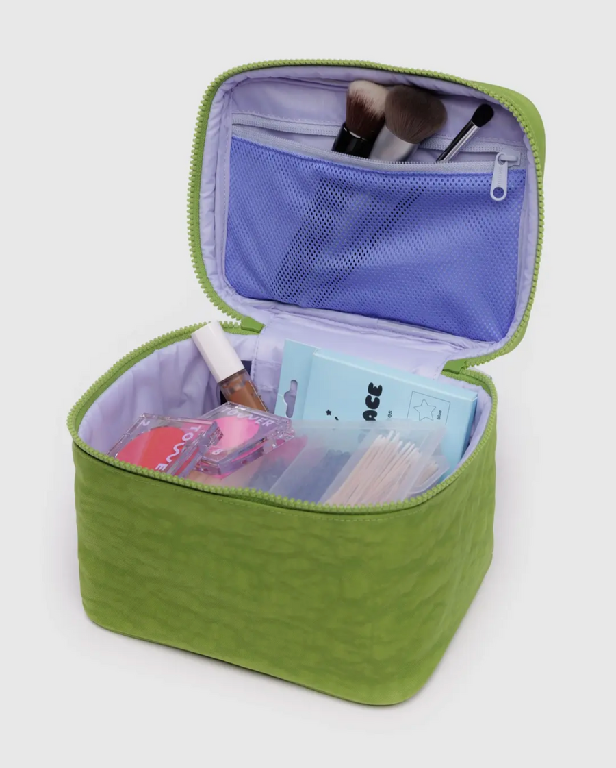 Large Cosmetic Case in Green Juice