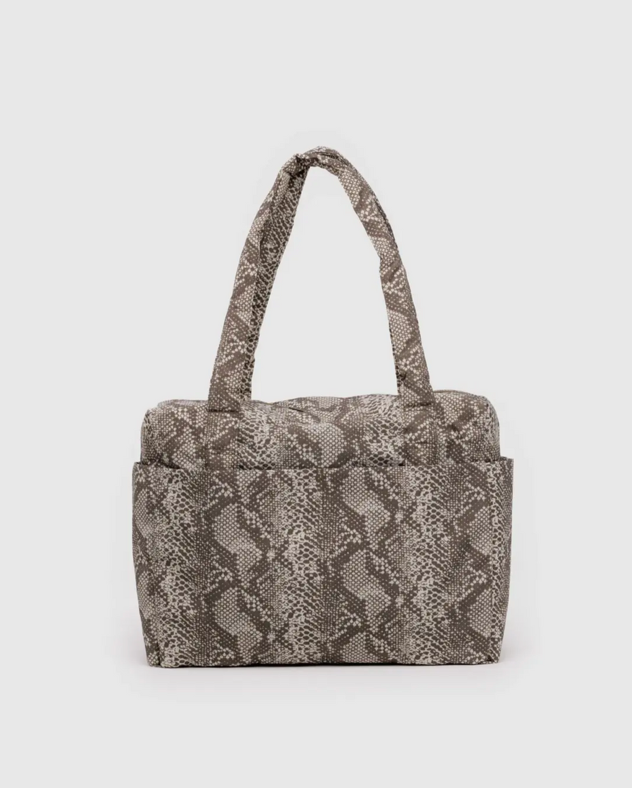 Small Cloud Carry-on Bag in Snakeskin