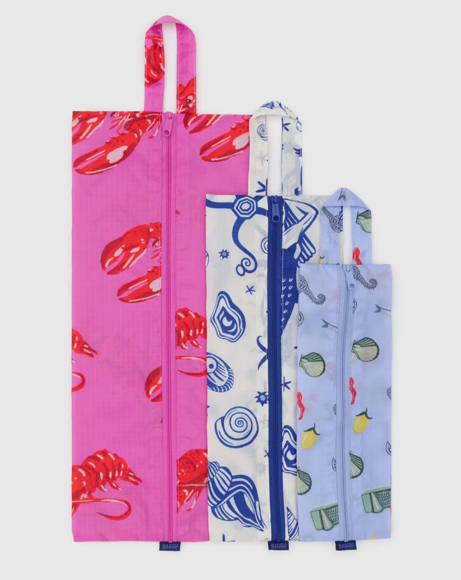 3D Zip Set in Sea Creatures