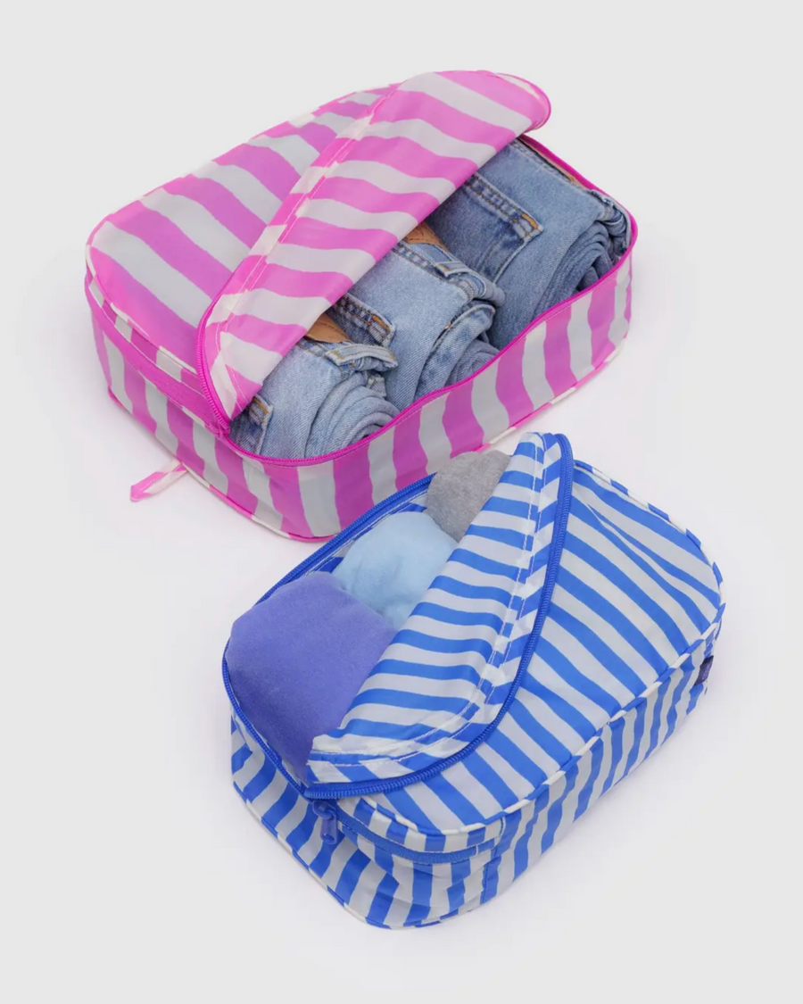 Packing Cube Set in Painted Stripe