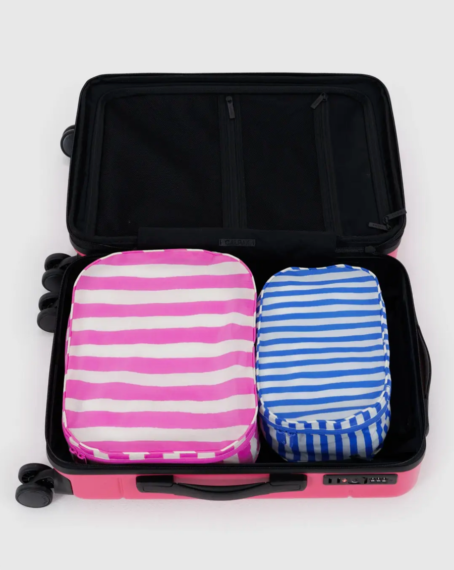 Packing Cube Set in Painted Stripe