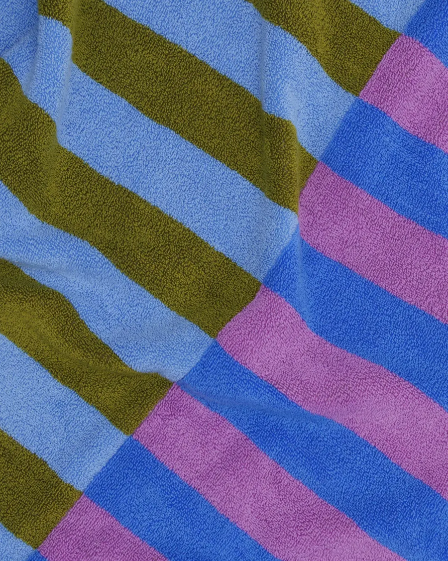 Bath Towel in Cabana Stripe Mix