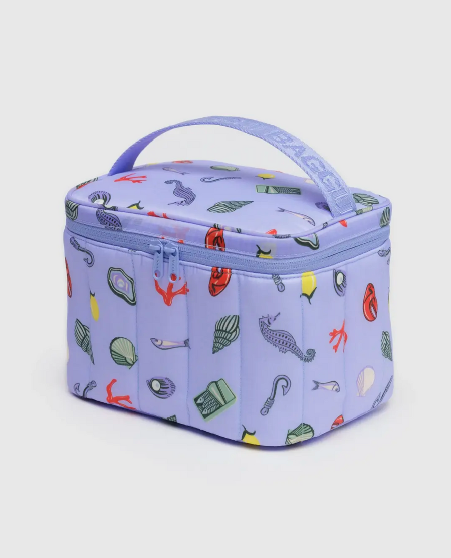 Puffy Lunch Bag in Sea Charms