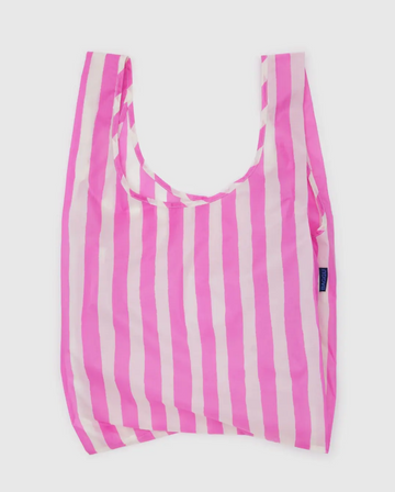 Standard Baggu in Pink Painted Stripe