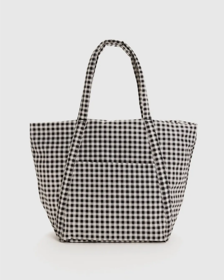 Cloud Bag in Black & White Gingham