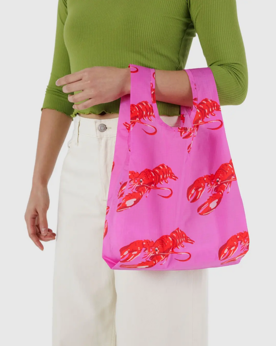 Baby Baggu in Pink Lobster