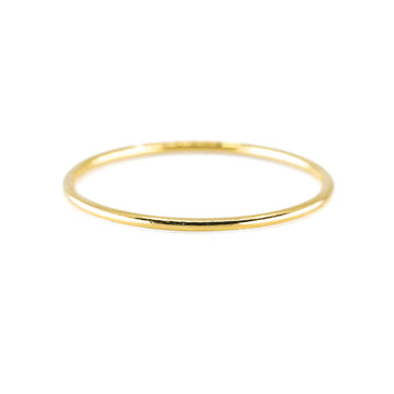 Smooth Stacking Ring in Gold-Filled or Silver