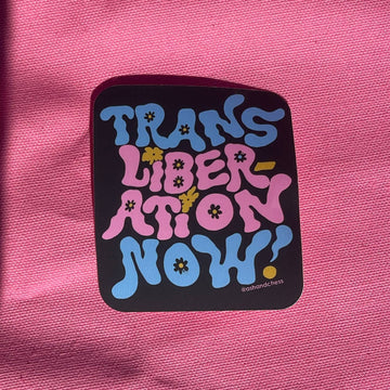 Trans Liberation Now Sticker