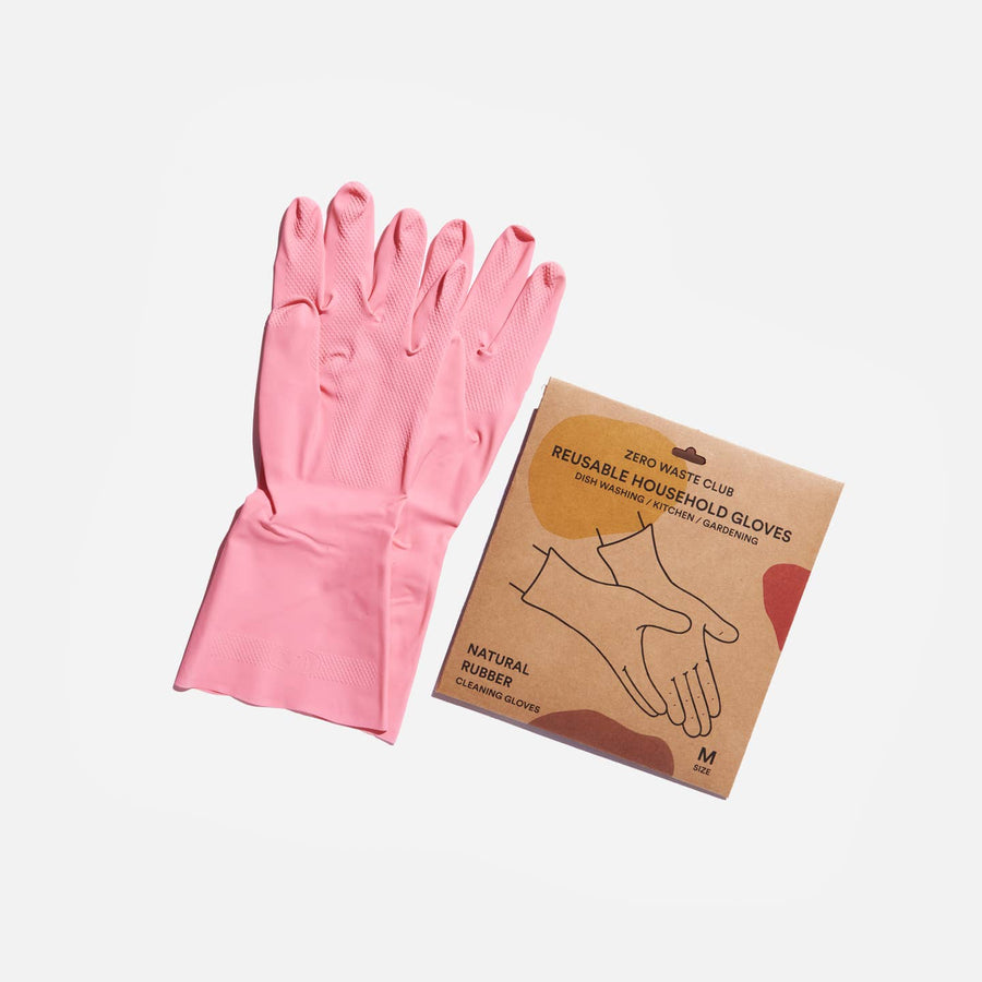 Natural Rubber Reuseable Household Gloves