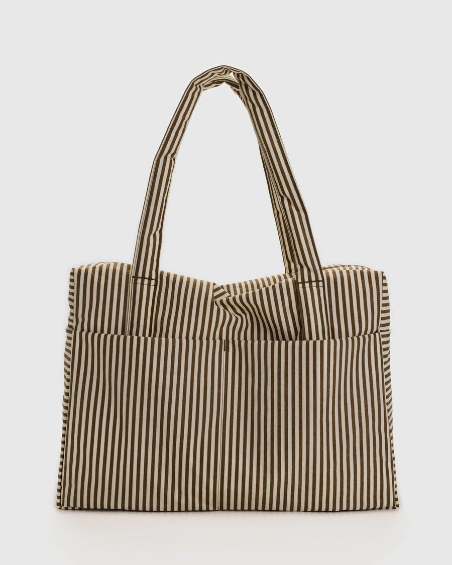 Cloud Carry-on Bag in Brown Stripe