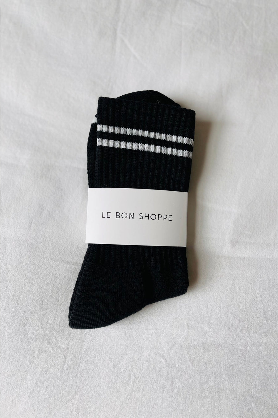 Boyfriend Socks in Noir