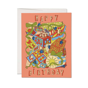 Birthday Bugs Greeting Card