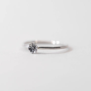 Blossom Flower Ring in Sterling Silver