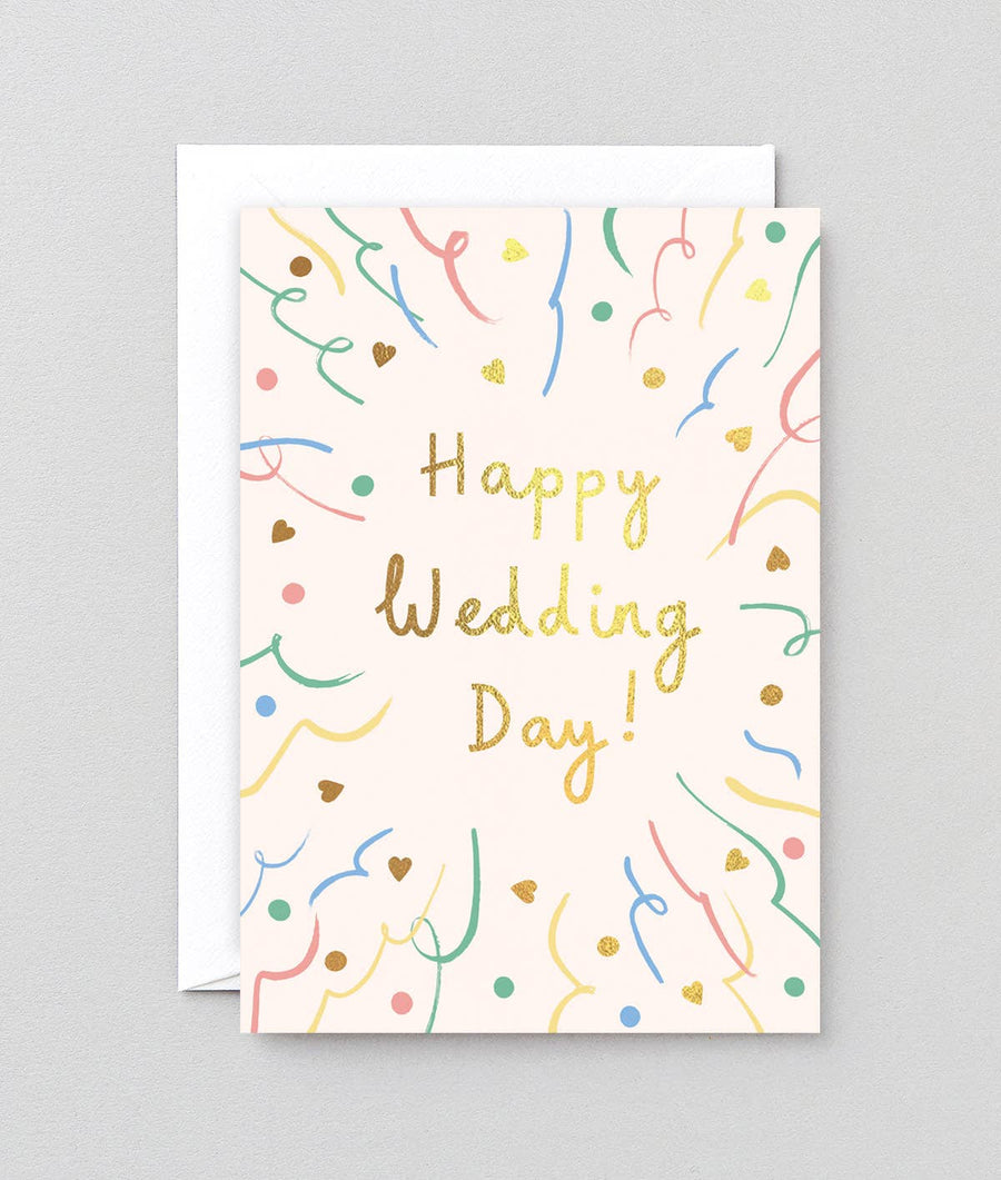‘Happy Wedding Day!’ Greetings Card