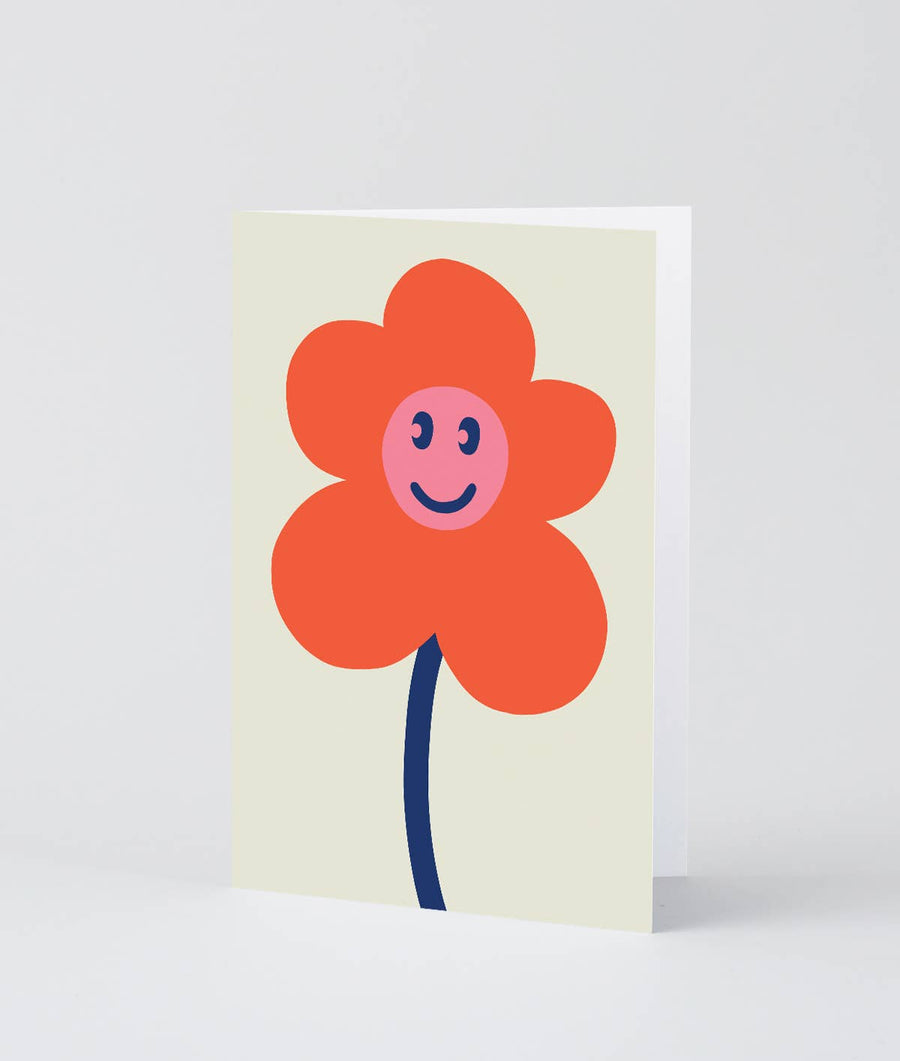 'happy Flower' Art Card
