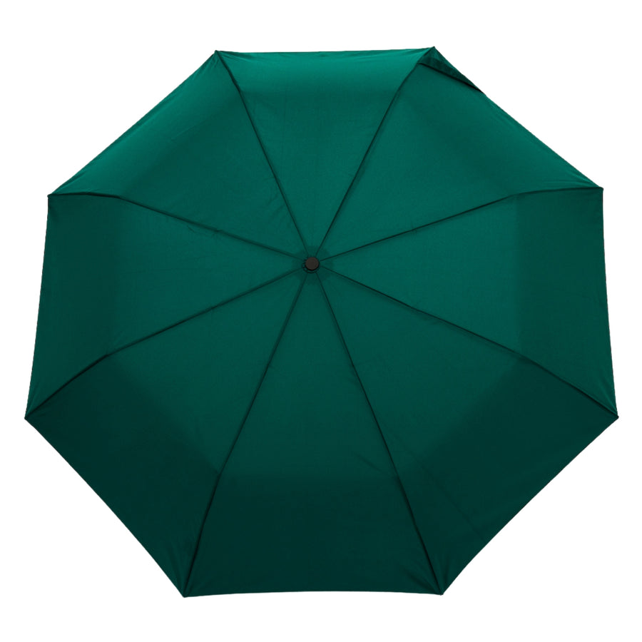 Forest Green Compact Eco-Friendly Duckhead Umbrella