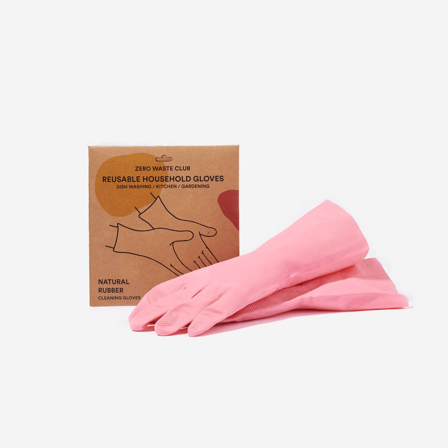 Natural Rubber Reuseable Household Gloves