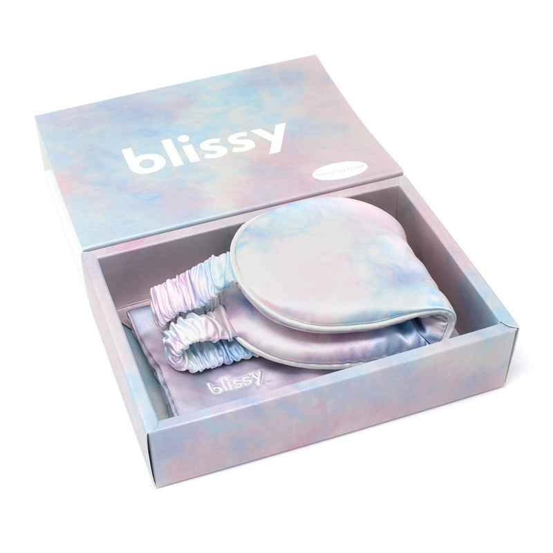 Sleeping Mask in Cotton Candy Tie-Dye