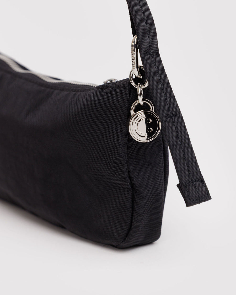 Nylon Pochette in Black