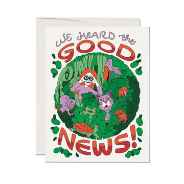 Good News Greeting Card