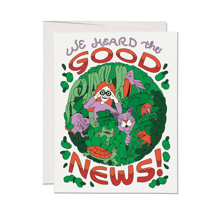 Good News Greeting Card