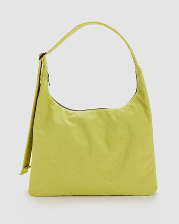 Nylon Shoulder Bag in Lemongrass