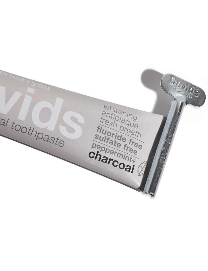 Charcoal + Peppermint Natural Toothpaste