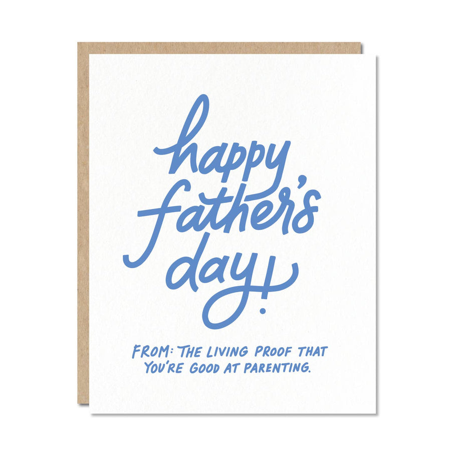 Father's Day Living Proof Card