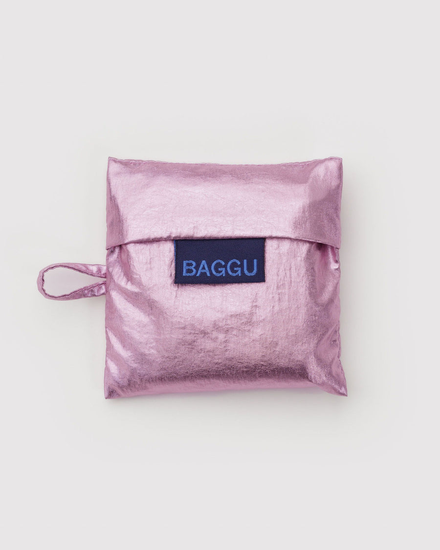 Baby Baggu in Blush Metallic