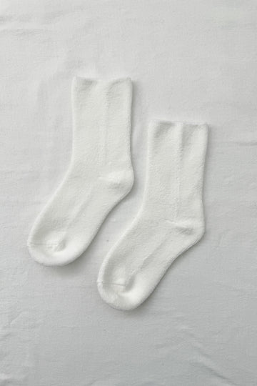Classic White Cloud Socks