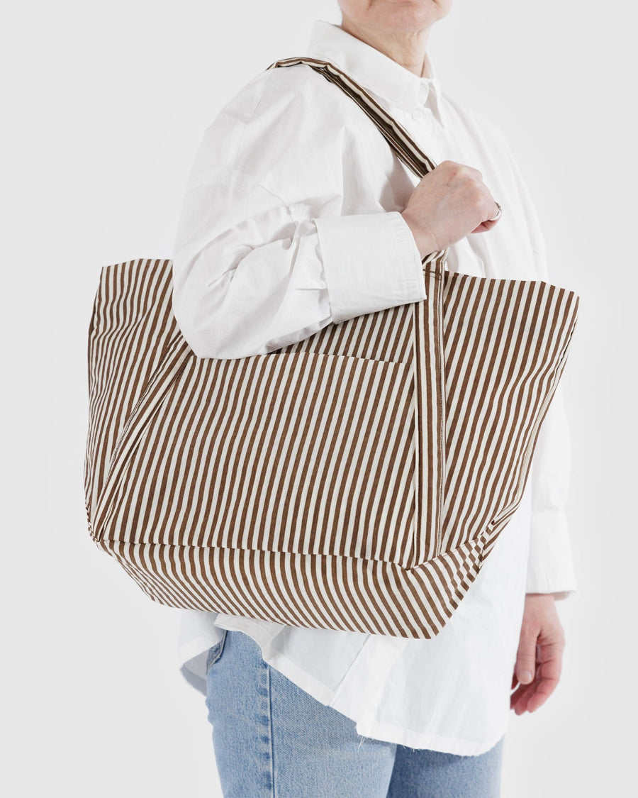 Cloud Bag in Brown Stripe